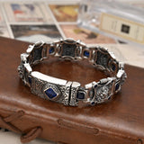 Lion Style Sterling Silver Bracelet