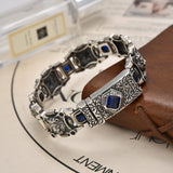 Lion Style Sterling Silver Bracelet