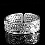 Dragon Sterling Silver Bracelet