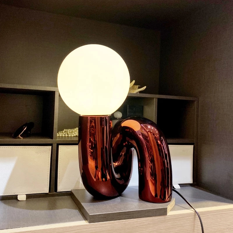 Unique Decoration Resin Lamp