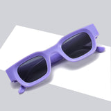 Candy Color Square Small Frame Sunglasses