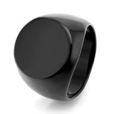 Classy Simple Stainless Steel Round Solid Ring