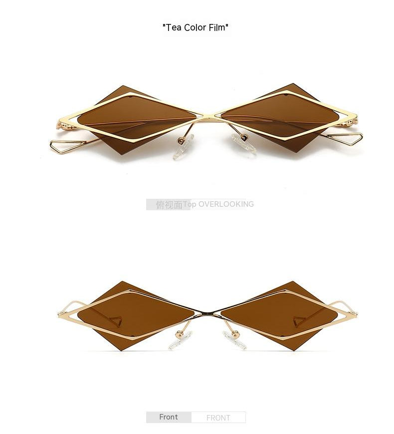 Unique Frameless Polycarbonate Sunglasses