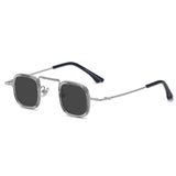 Small Square with Nose-Bridge Polarized Sunglasses