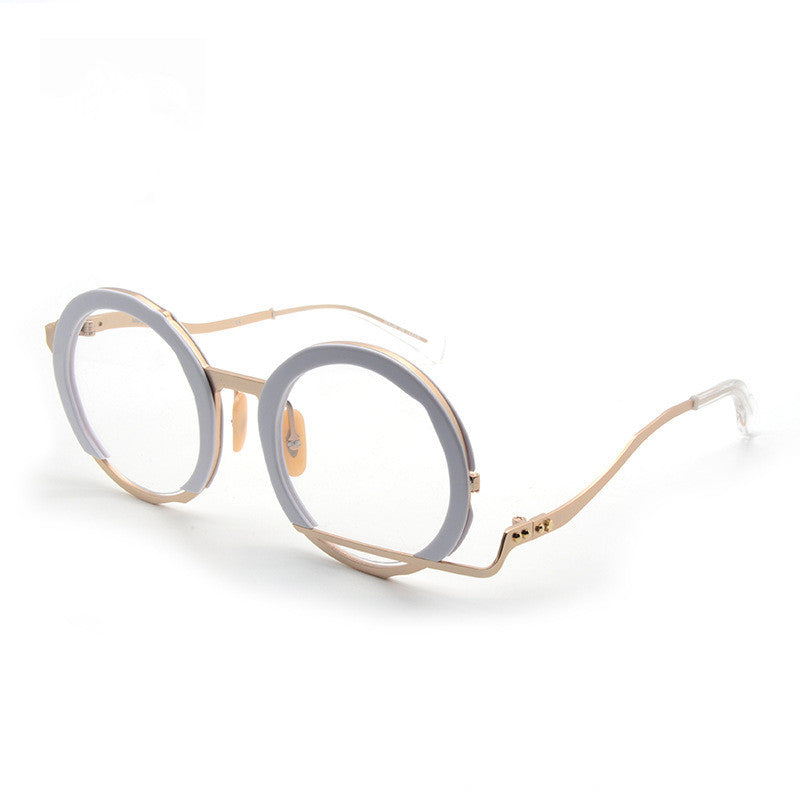 Retro Irregular Steampunk Eyeglasses