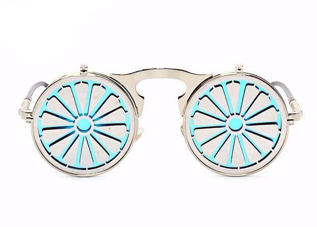 Retro Steampunk Eccentric Design Sunglasses