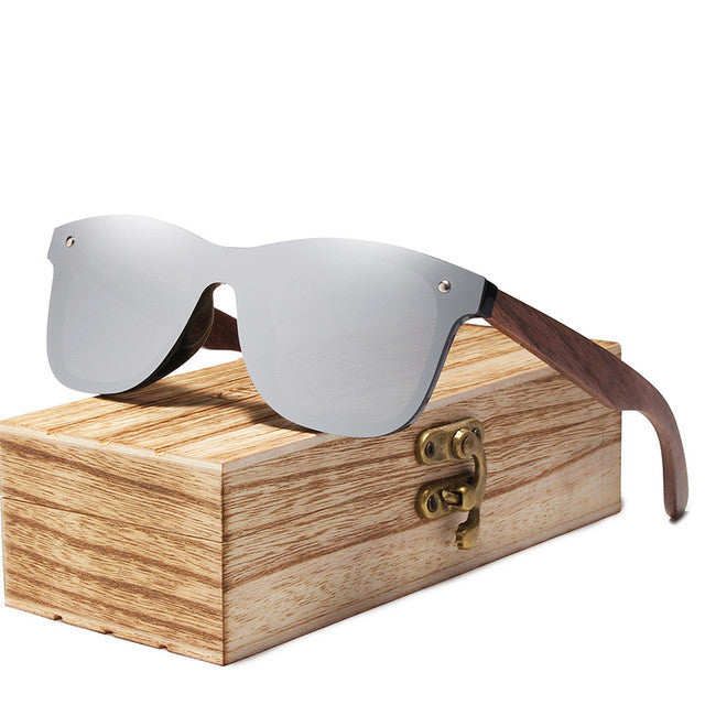 Retro Solid PVC Wayfarer Sunglasses