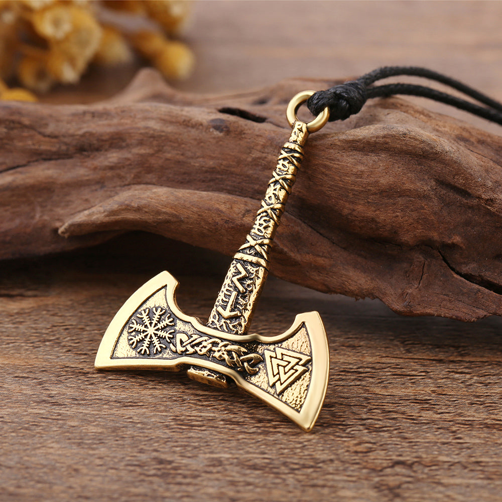 Hammer Viking Axe Alloy Necklace