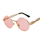 Steampunk Round Style Hollow Legs Sunglasses