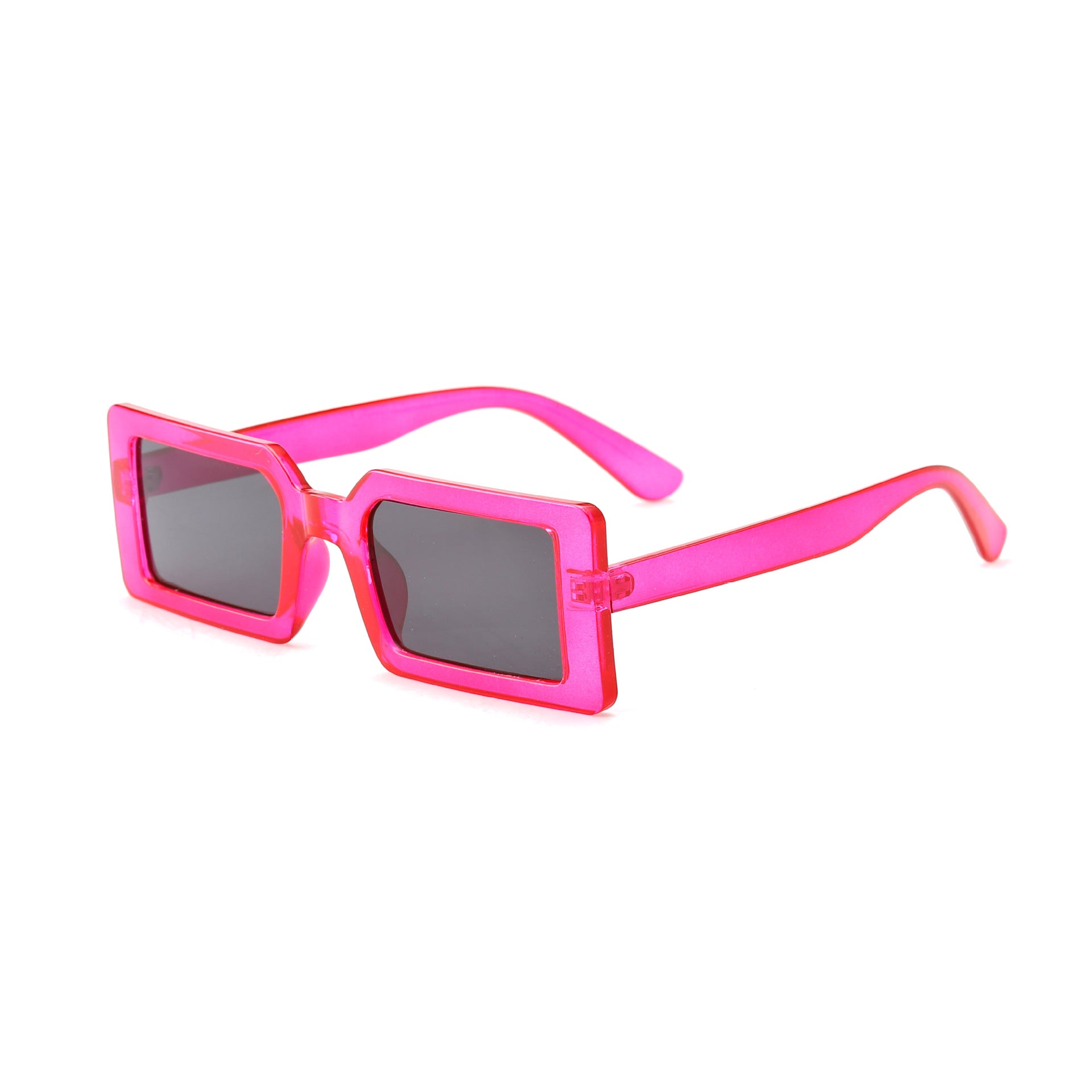 Square Frame Acetate Lens Sunglasses