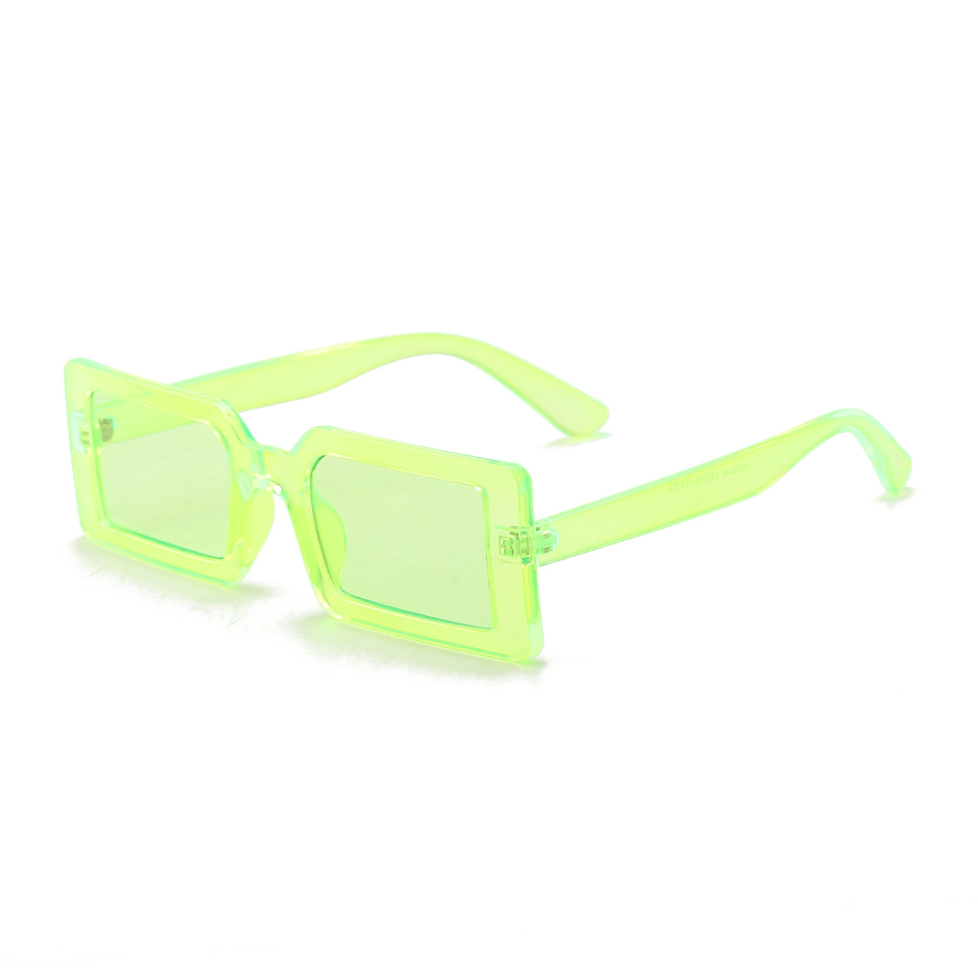 Square Frame Acetate Lens Sunglasses