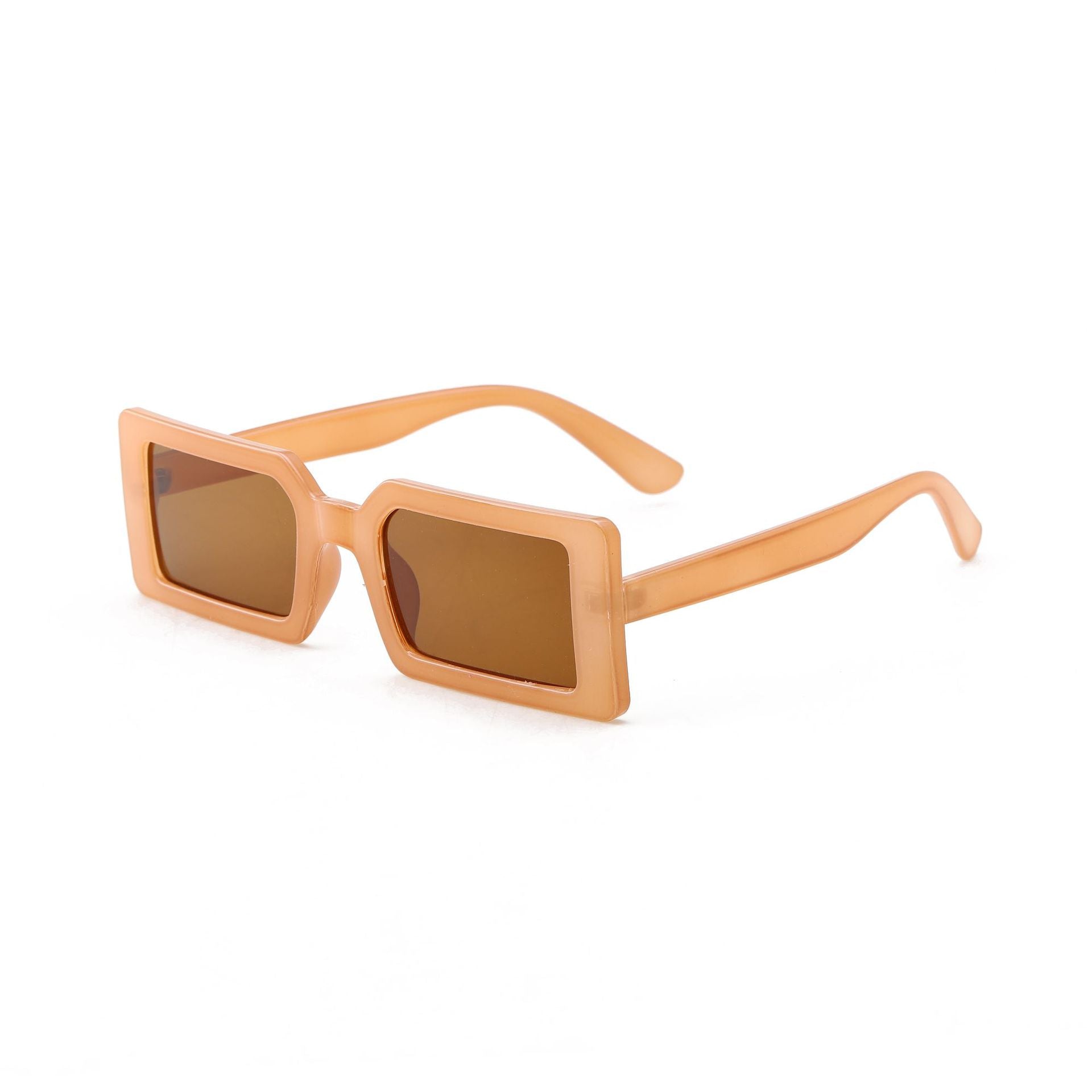 Square Frame Acetate Lens Sunglasses