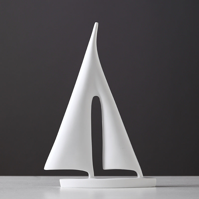 Triangle Abstract Solid Statue