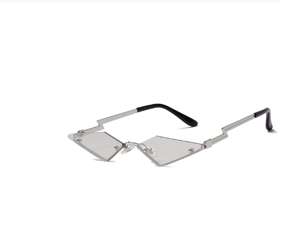 Metal Irregular Unique Sunglasses