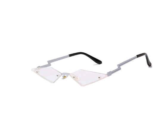 Metal Irregular Unique Sunglasses