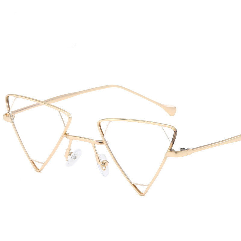 Triangle Gradation Lens Sunglasses