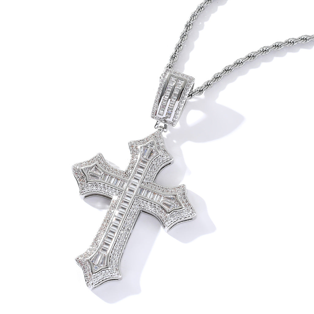 Cross Copper Pendant Necklace