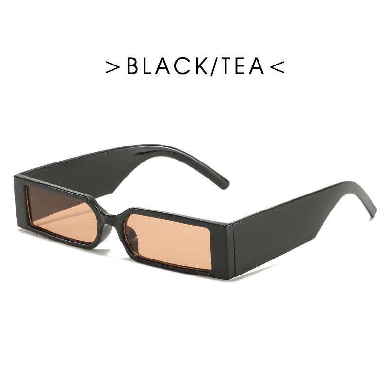 Tiny Frame Colorful Solid Sunglasses