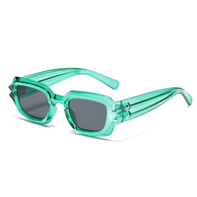 Trendy Square Candy Color Sunglasses