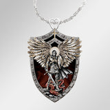 Collier pendentif de Guardian Warrior Holy Angel