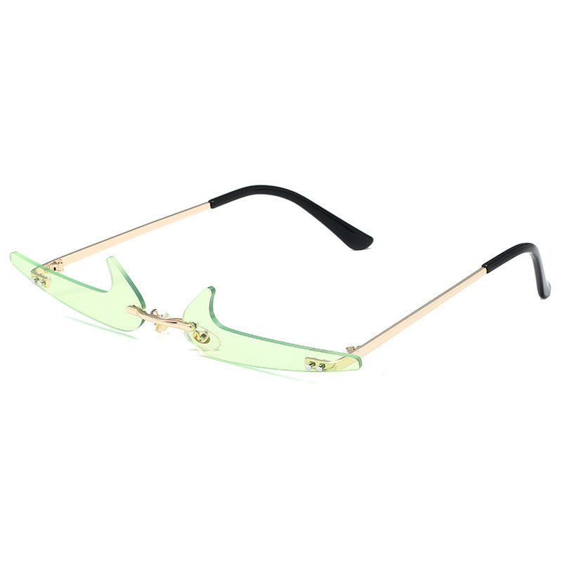 Fashionable Thick Shape Unique Sunglasses