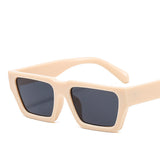 Trendy Simple Square Acetate Sunglasses