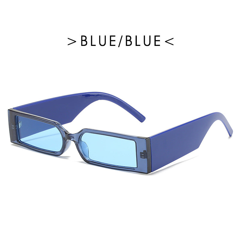 Tiny Frame Colorful Solid Sunglasses