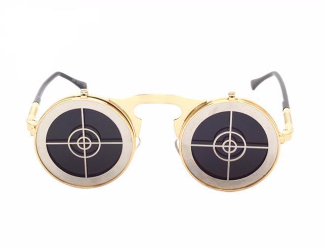 Retro Steampunk Eccentric Design Sunglasses