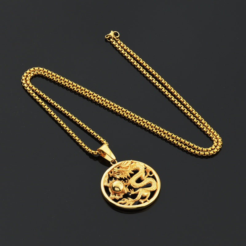 Dragon Play Ball Edelstahlkette