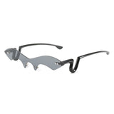 Eccentric Irregular Polycarbonate Sunglasses