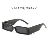 Tiny Frame Colorful Solid Sunglasses