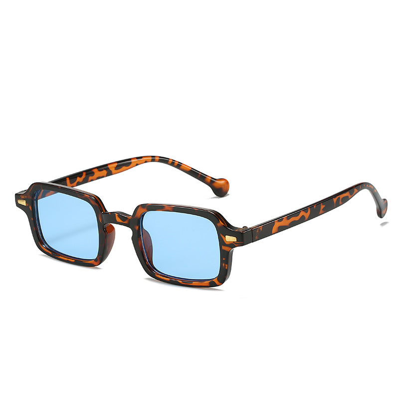 Square Simple Acetate Lens Sunglasses