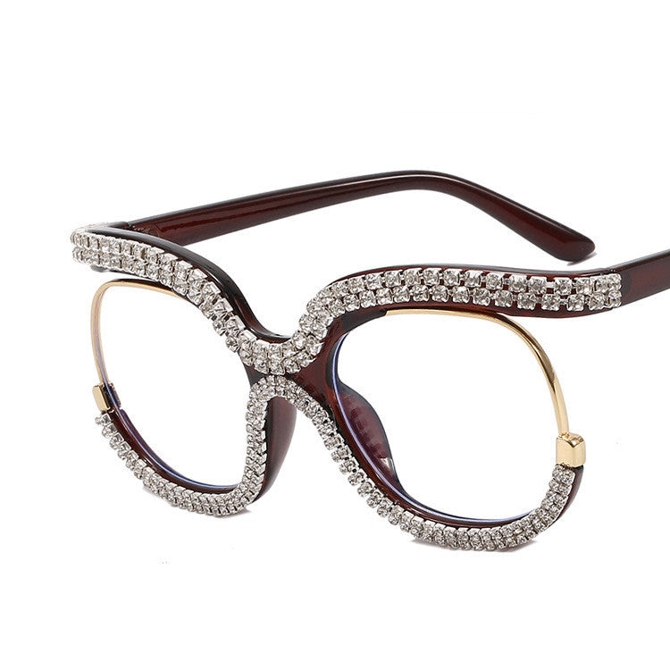 Extraordinary Shining Rhinestone Eyeglasses