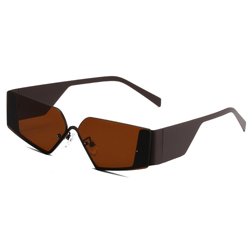 Square Dark Shade Sun-proof Sunglasses