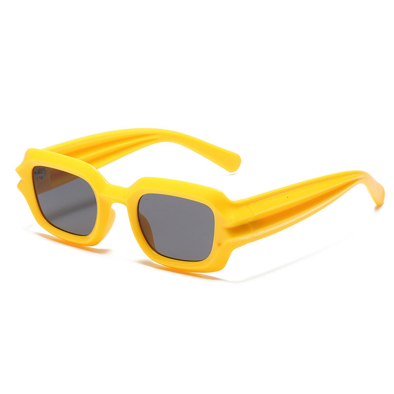 Trendy Square Candy Color Sunglasses