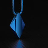 Alloy Rhombus Shaped Pendant