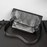 Flap Closure Men's Crossbody Bag