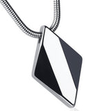 Alloy Rhombus Shaped Pendant