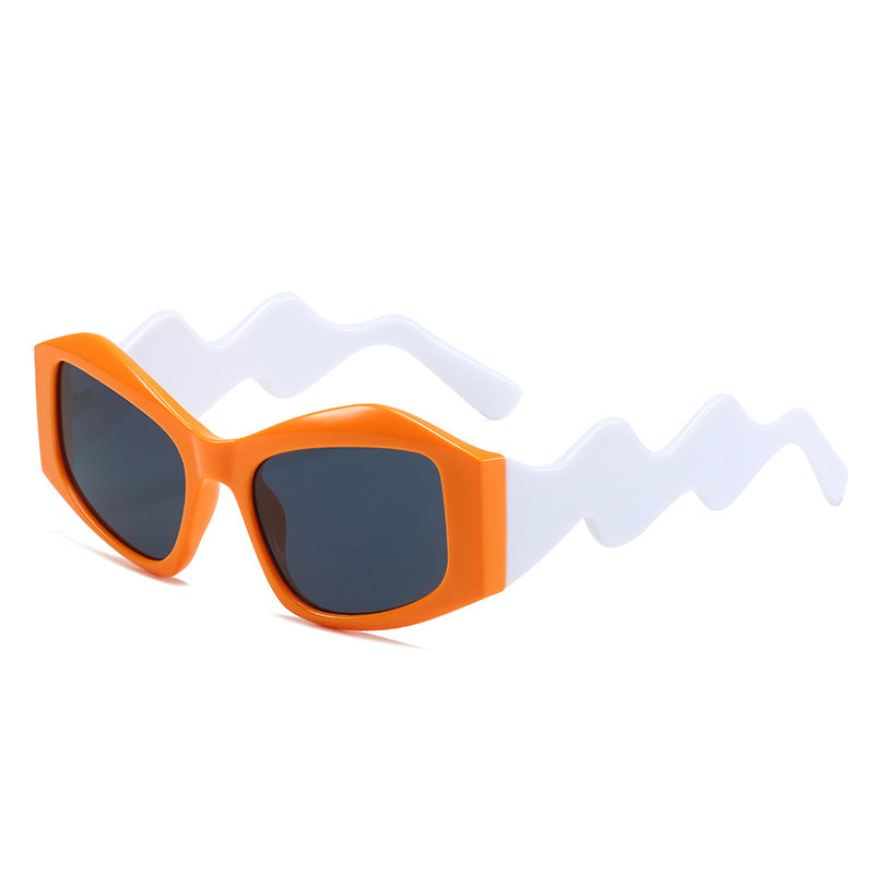 Square Wavey Frame  Sunglasses