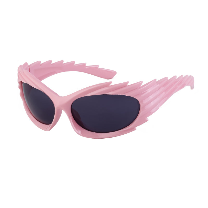 Cool Spike Style Concave Sunglasses