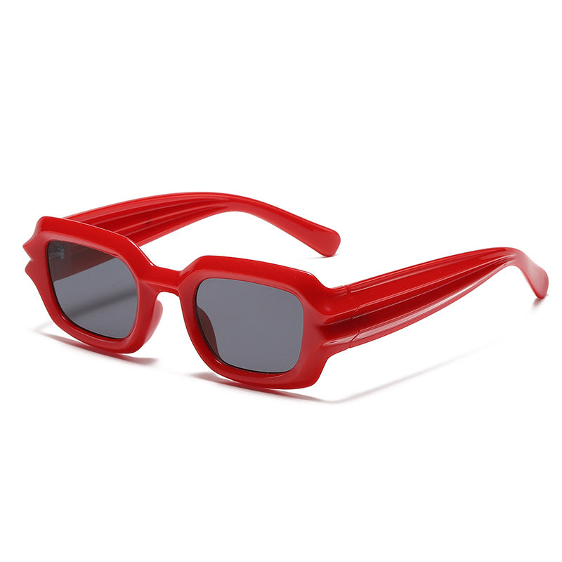 Trendy Square Candy Color Sunglasses