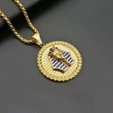 Egyptian Pharaoh Stainless Steel Pendant