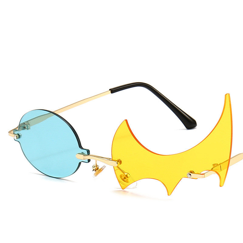 Fashion Irregular Shaped Polycarbonate Sunglasses