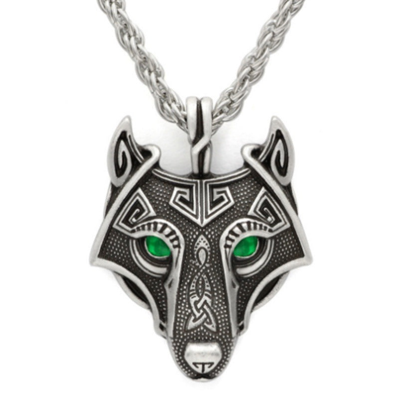 Ethnic eastern Wolf Shape Necklace