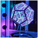 Galaxy Infinite Dodecahedron Lamp