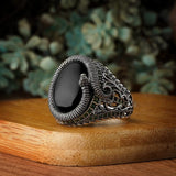 Crafted Snake Hollow Adjustable Ring