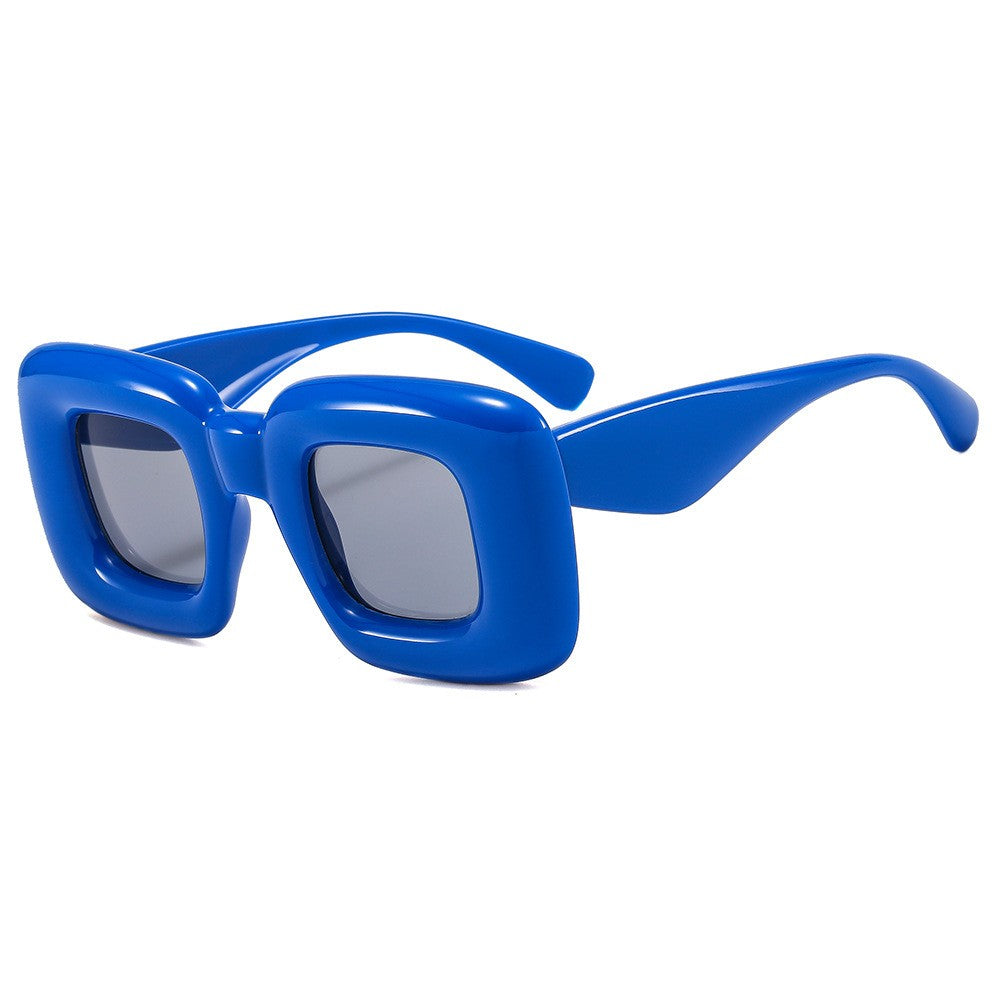 Chic Inflated-Like Sunglasses