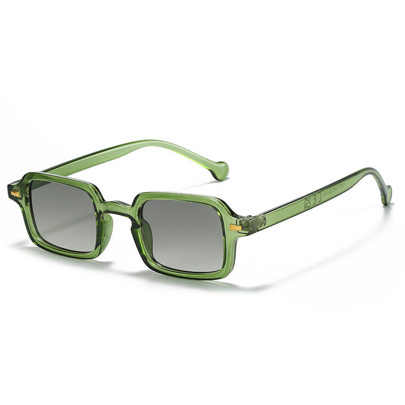 Square Simple Acetate Lens Sunglasses