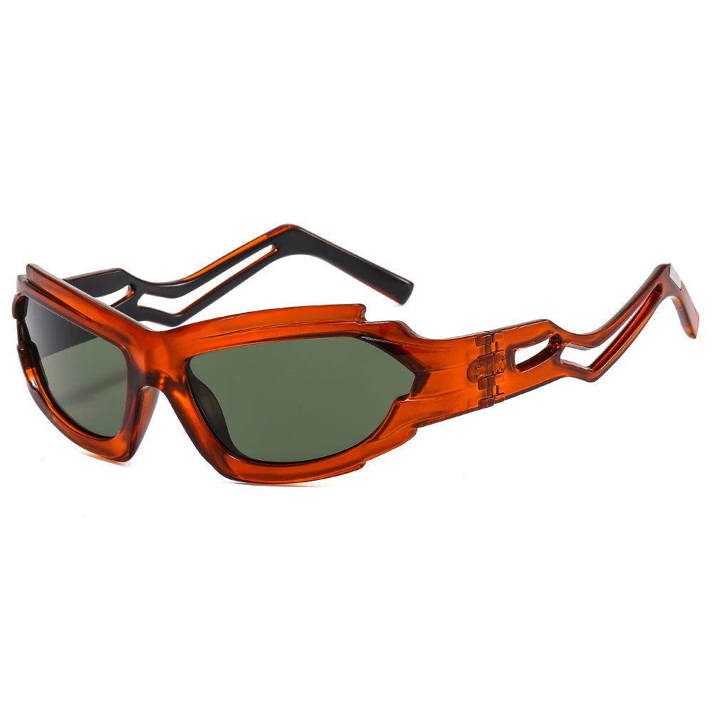 Casual Retro Polycarbonate Sunglasses