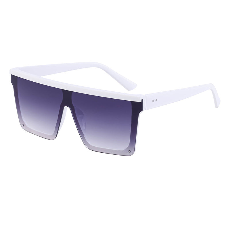 Polycarbonate Large Square Sunglasses